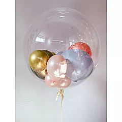Шар Bubble 80 см № 12