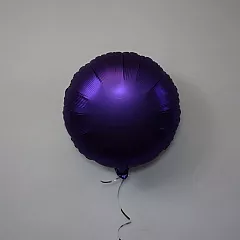 Шар круг 18 Сатин Purple Roayle
